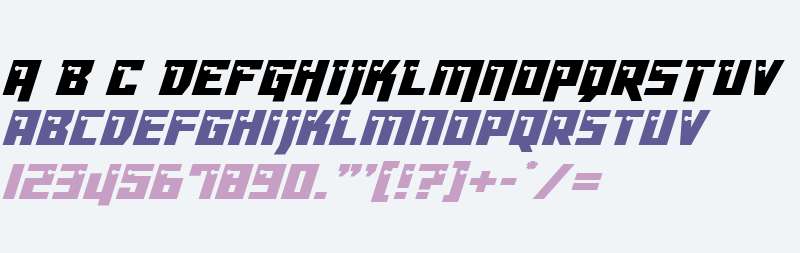 Dangerbot Italic