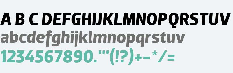 Dobra W01 Bold Italic