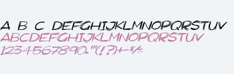 Widescratch Italic