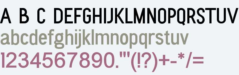 overmature grotesk SemBd