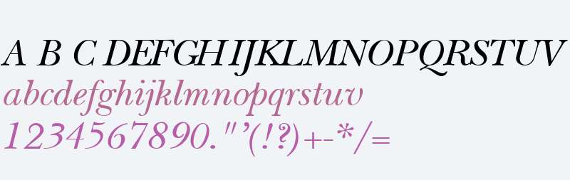 NewBaskerville Italic V1