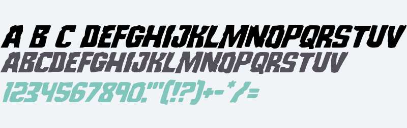 Monster Hunter Super-Italic