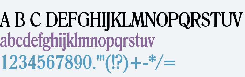 Roomy Condensed Bold