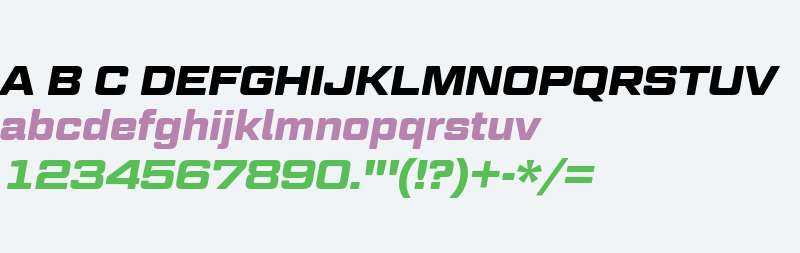 Geom Graphic W01 Bold Italic