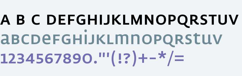 Lemon Sans Uni Regular