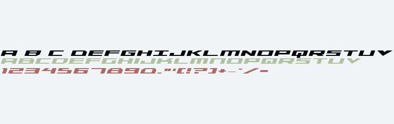 Trireme Bold Italic
