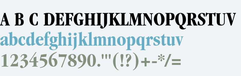 ITC Garamond LT Bold Condensed