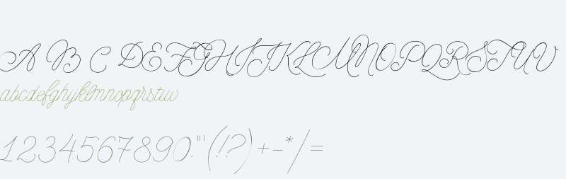 MADE Florence Script