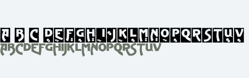 Advertising Gothic Demo