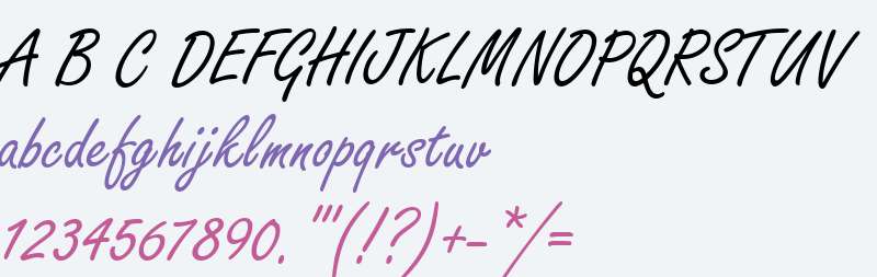 HandmadeScript-Regular