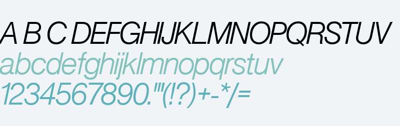 NimbusSanPLig Italic