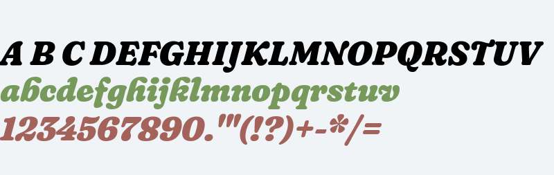 Fraunces 72pt S100 Black Italic