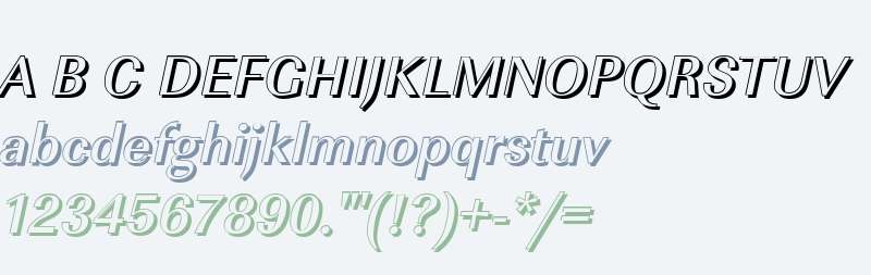 ImperialSh-Medium-Italic