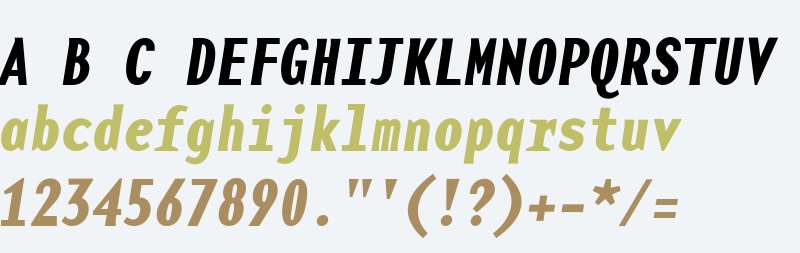 BaseMono-Narrow Bold Italic