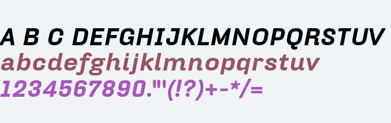 HydraText-BlackItalic