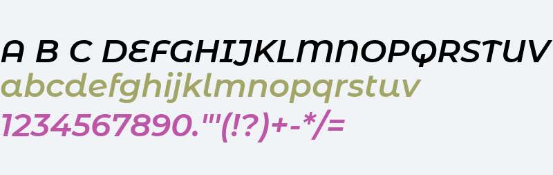 Montserrat Alternates SemiBold Italic