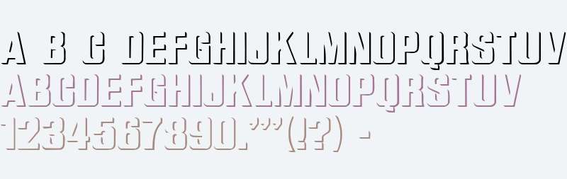 Relief Grotesk