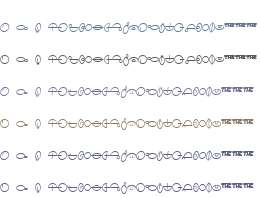 SF Distant Galaxy Symbols