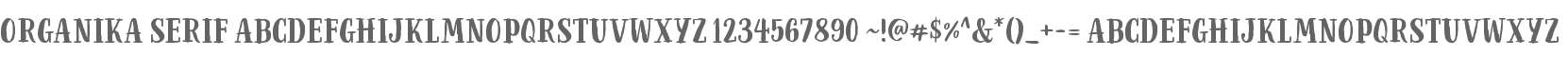 Organika Serif