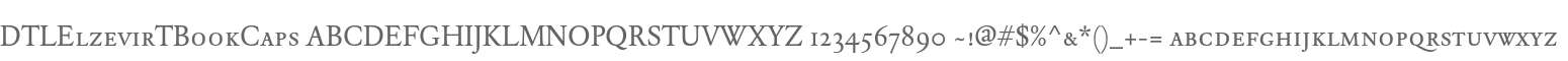 DTLElzevirTBookCaps