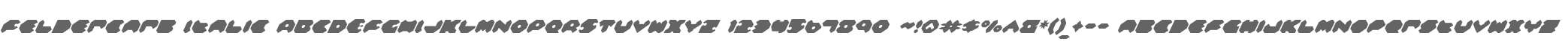 Feldercarb Italic