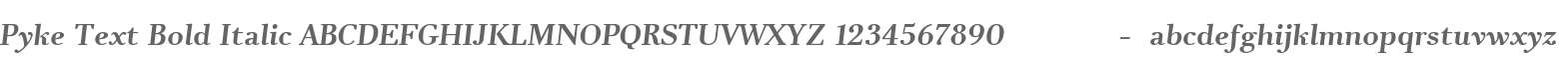 Pyke Text