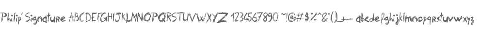 Philip' Signature