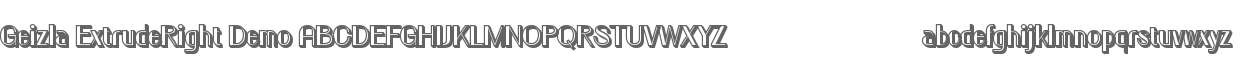 Geizla Extrude Right Demo