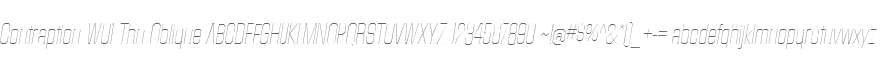 Contraption W01 Thn Oblique