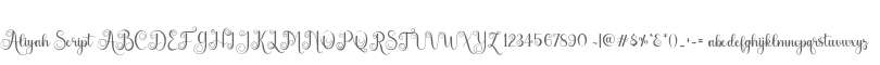 Aliyah Script