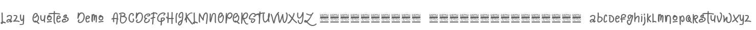Lazy Quotes Demo