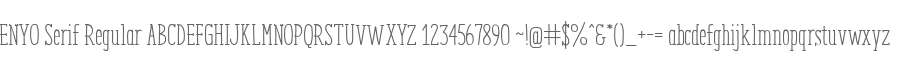 ENYO Serif Regular