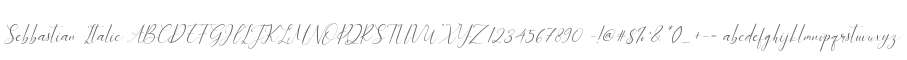 Sebbastian Italic