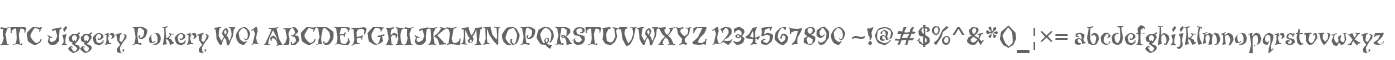 ITC Jiggery Pokery W01