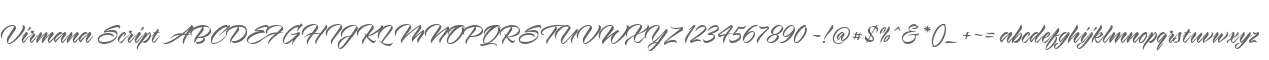 Virmana Script