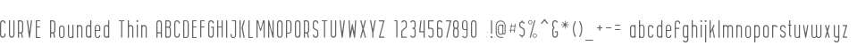 CURVE Rounded Thin
