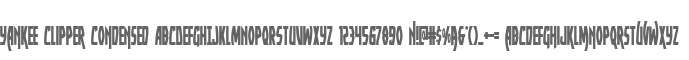 Yankee Clipper Condensed