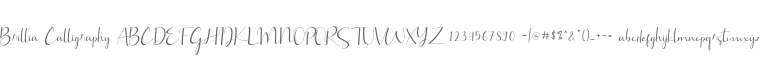 Brillia Calligraphy