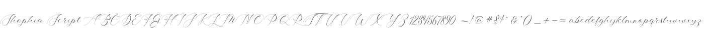 Shophia Script