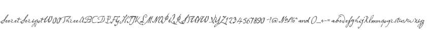 Secret Scrypt W00 Three