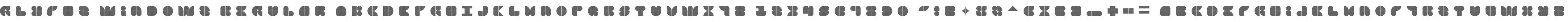 Glyphs Windows