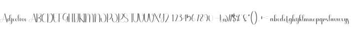 Adjective