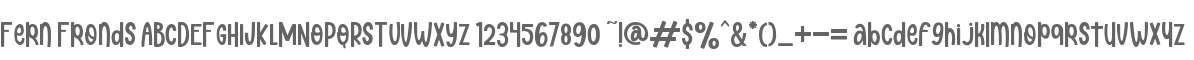 Fern Fronds