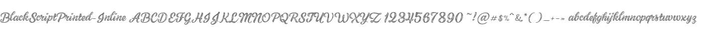 BlackScriptPrinted-Inline