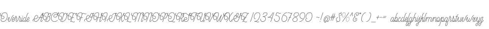 Override