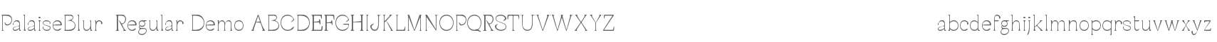 Palaise Blur Demo