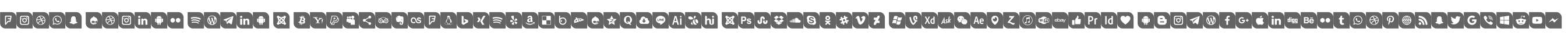 Icons Social Media 1