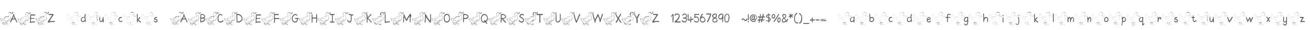 AEZ ducks