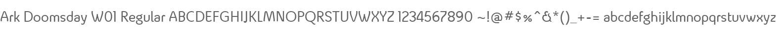 Ark Doomsday W01 Regular