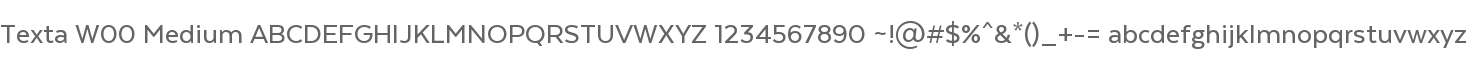 Texta W00 Medium